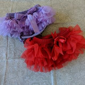 Baby girl ruffle butt covers, photo prop one size